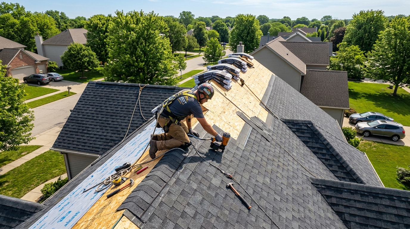 Completed roofing project 7